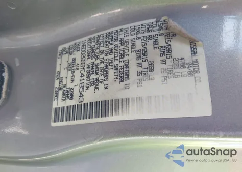 2000 Nissan Frontier Xe from USA, damaged, VIN 1N6DD26S9YC418543